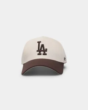 47 Brand Los Angeles Dodgers 'Cookies & Cream' Replica MVP DT Snapback Natural/Brown