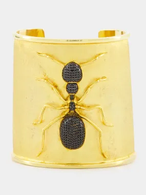 Ant Motif Cuff Bracelet