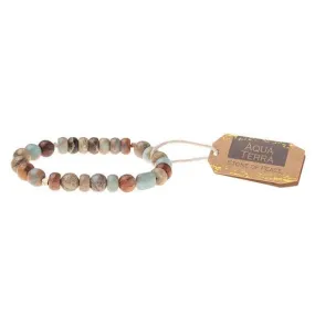 Aqua Terra Stone Stacking Bracelet