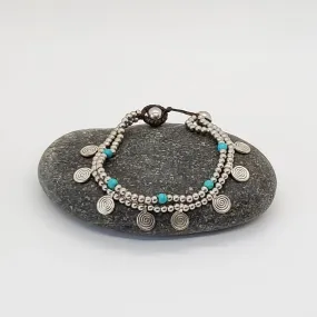 Baizaar - Beaded Spiral Bracelet