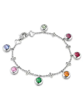 Beach Rainbow Platinum Bracelet