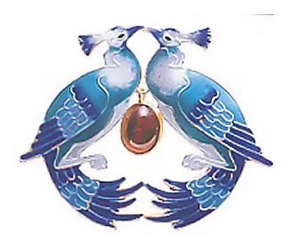 Birds Of Paradise Pin