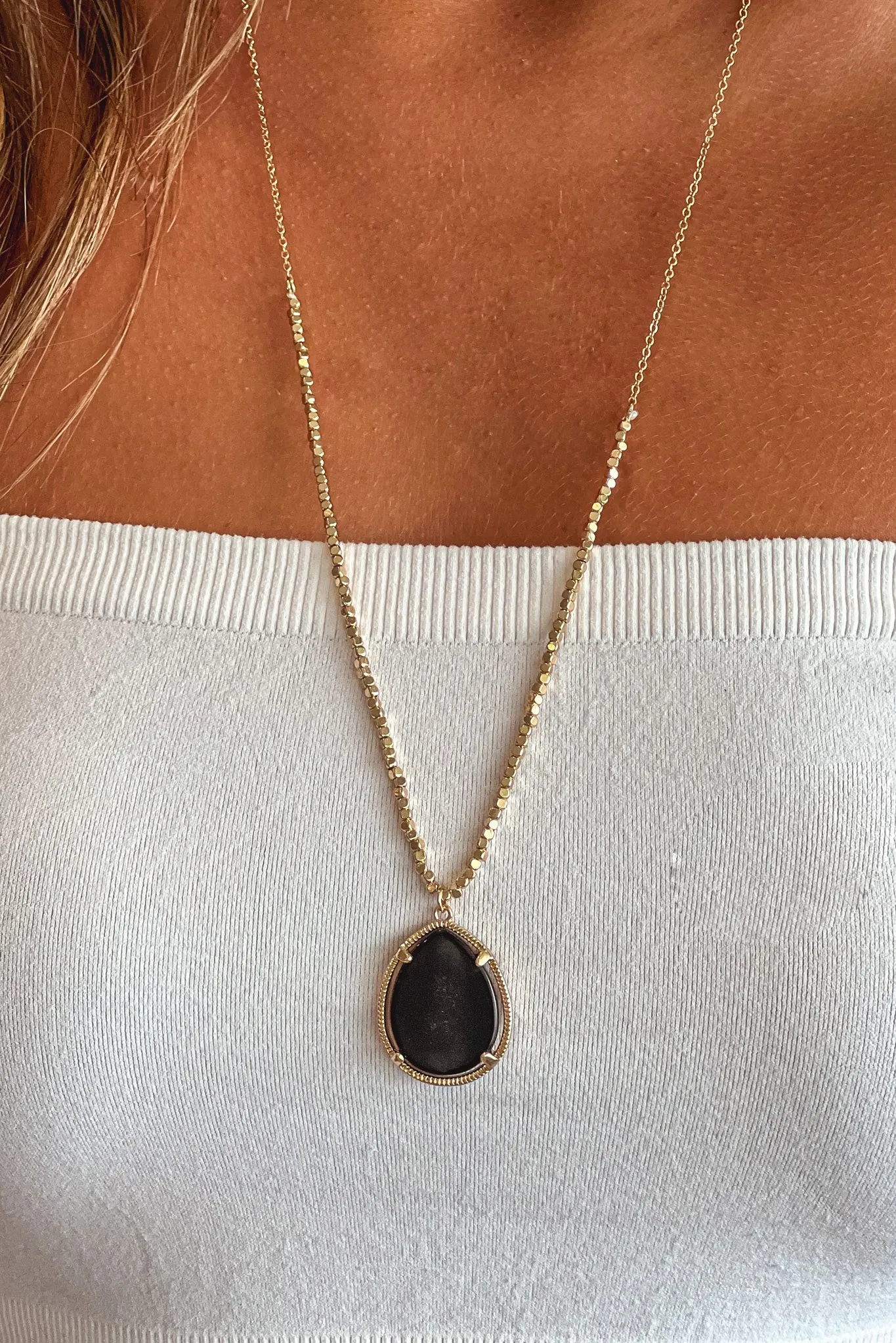 Black Onyx Necklace