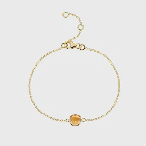 Brooklyn Citrine & Gold Vermeil Bracelet