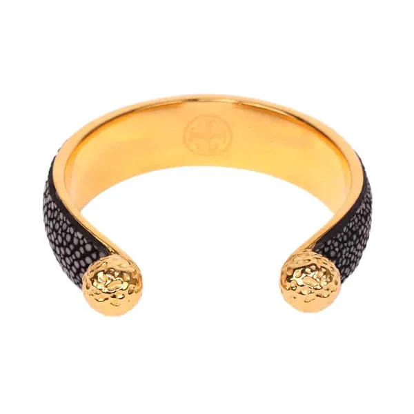 BuDhaGirl Black Jolene Stingray Cuff