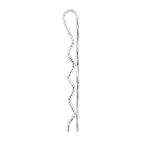 Call Me Bobby Hair Pin in Silver - Large