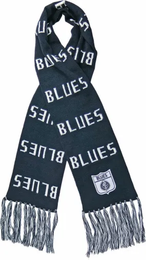 Carlton Blues Heritage Emblem Bar Scarf