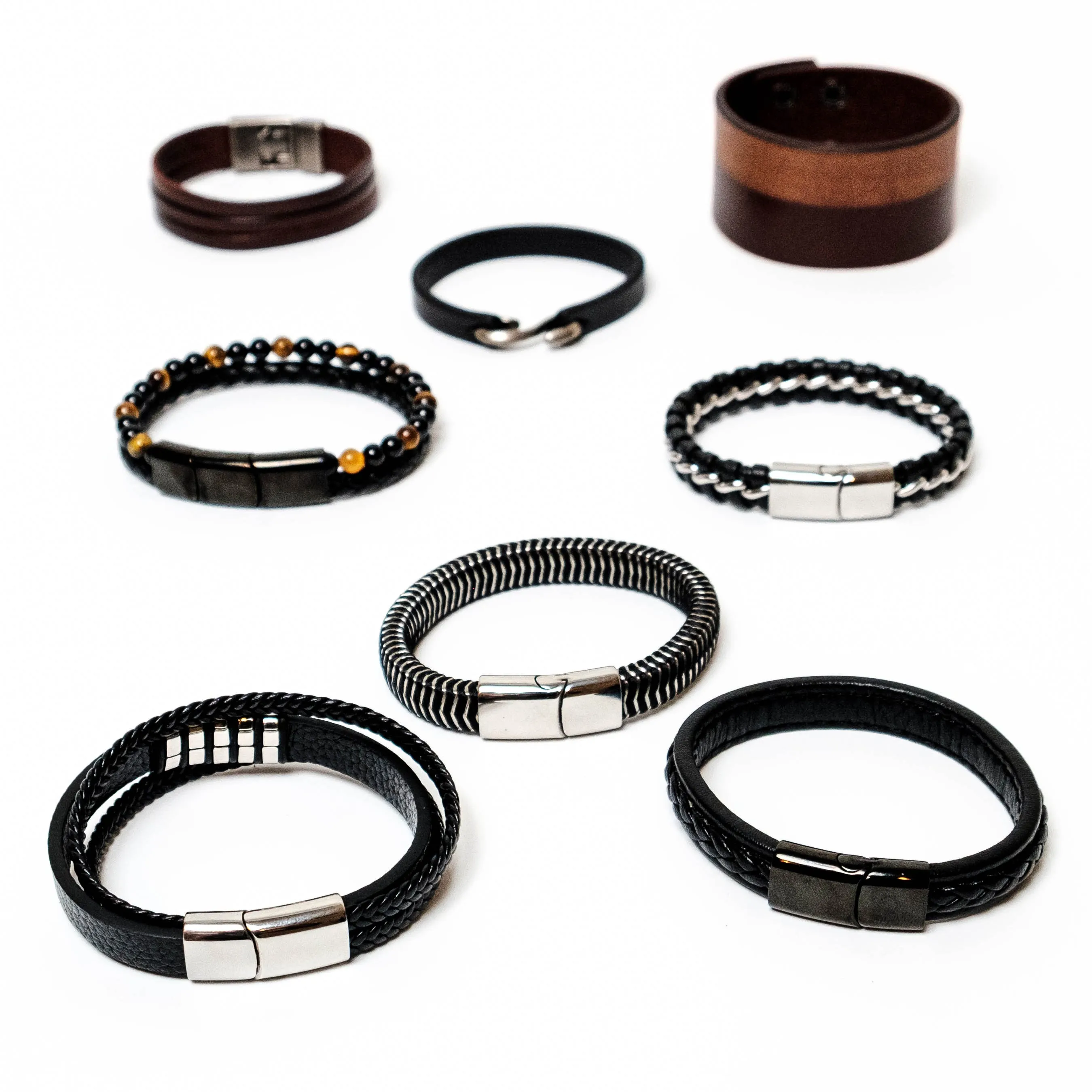 Chokore Metal Leather Bracelet