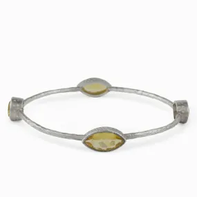 Citrine Bangle Bracelet