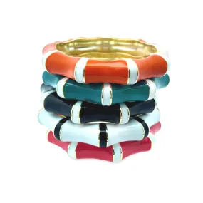 Colorful Bamboo Style Bangle