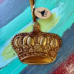 Crown Tin Ornament