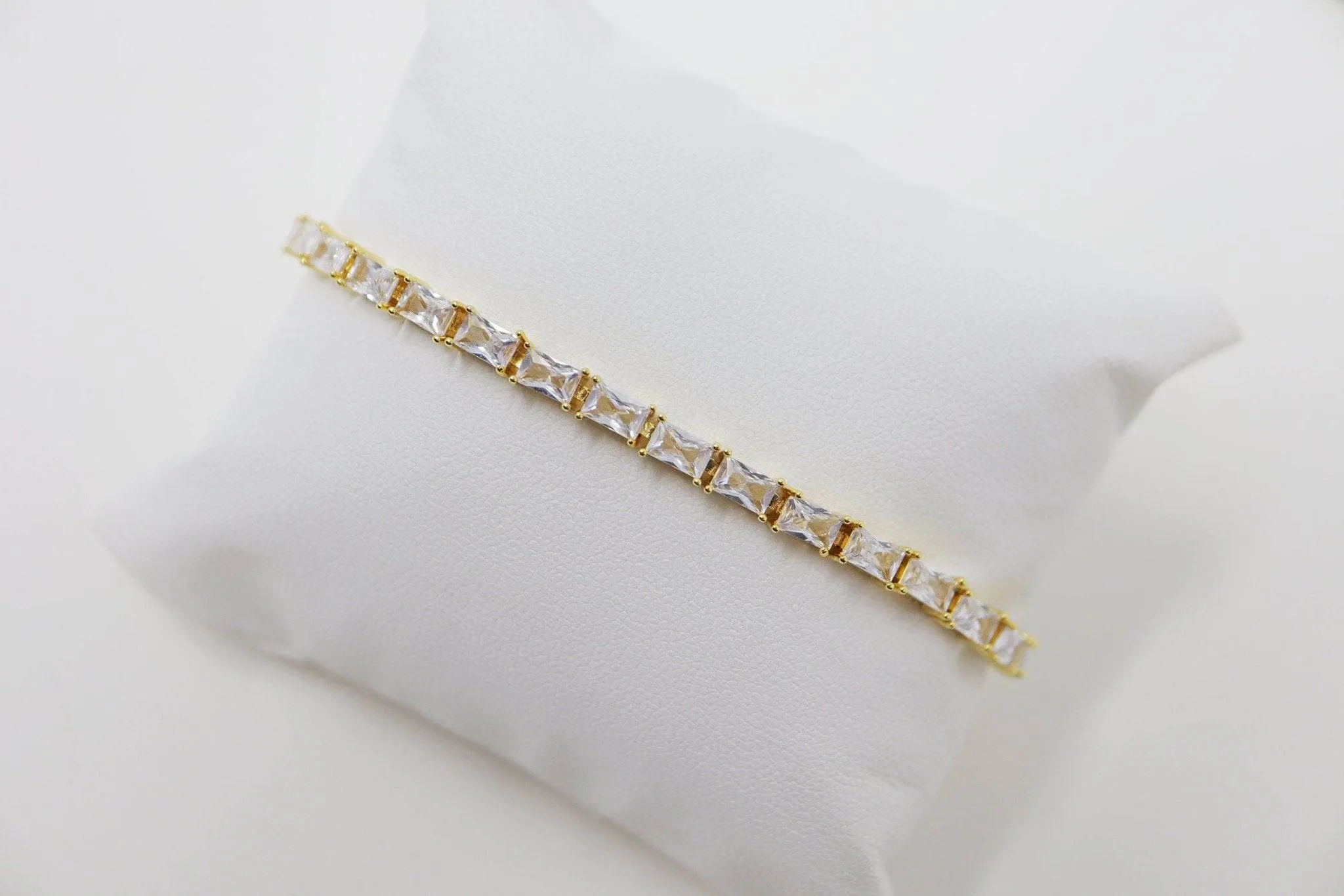 Cubic Zirconia Geometric Bracelet , Diamond Bracelet, Wedding Bracelet, Bridesmaid Gift, Bride Bracelet, Bridal Bracelet.