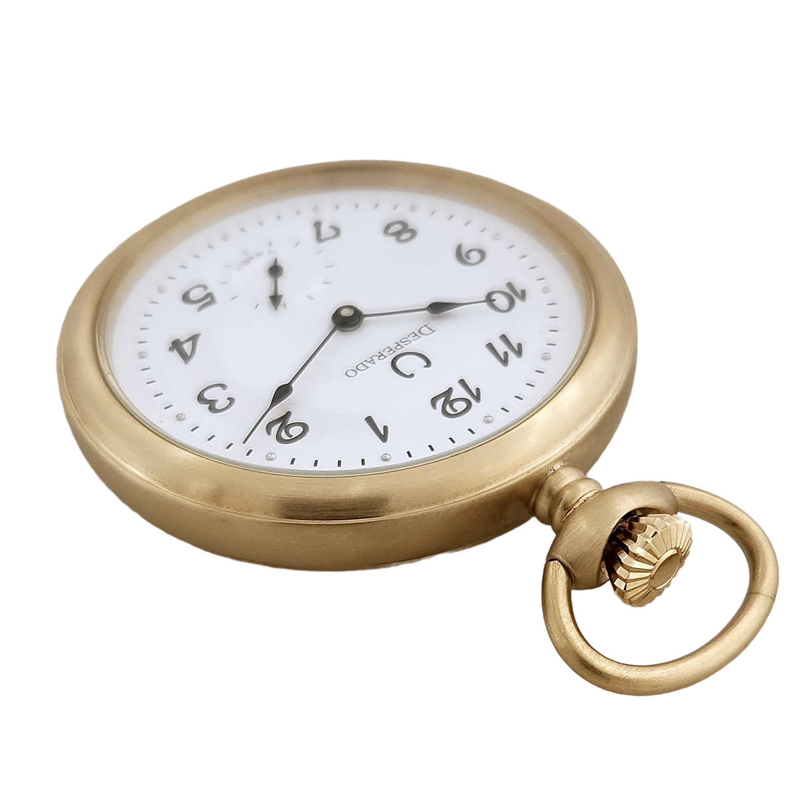 Desperado 562G “Jackson” Wind Up Pocket Watch High Grade 17 Jewel Movement, Guilloche Dial