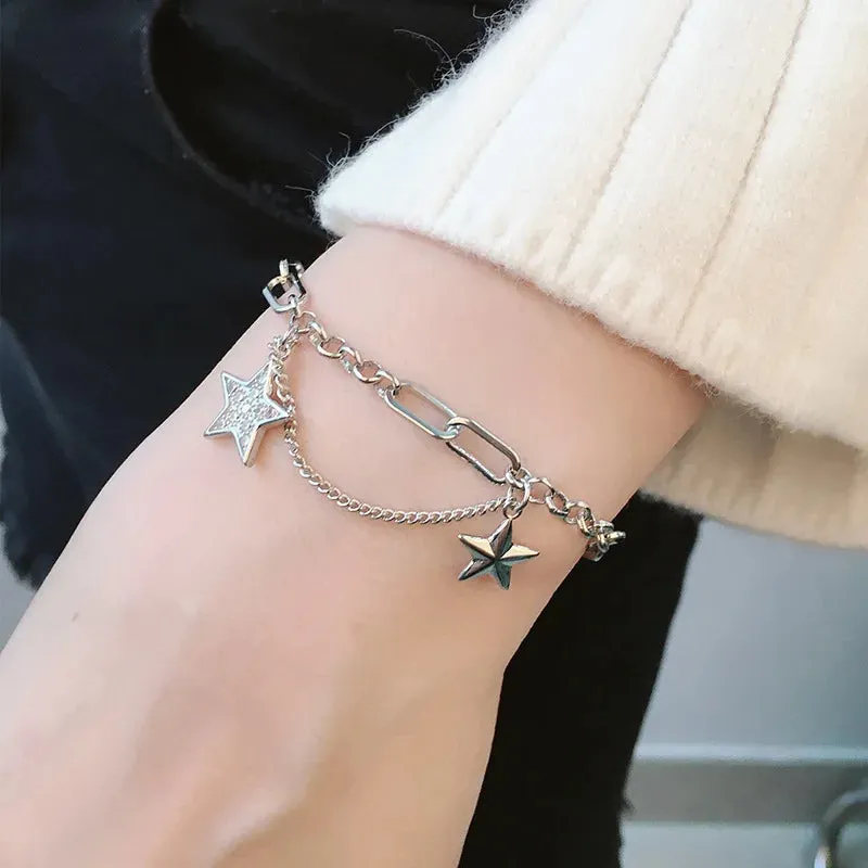 Double Star Zircon Bracelet