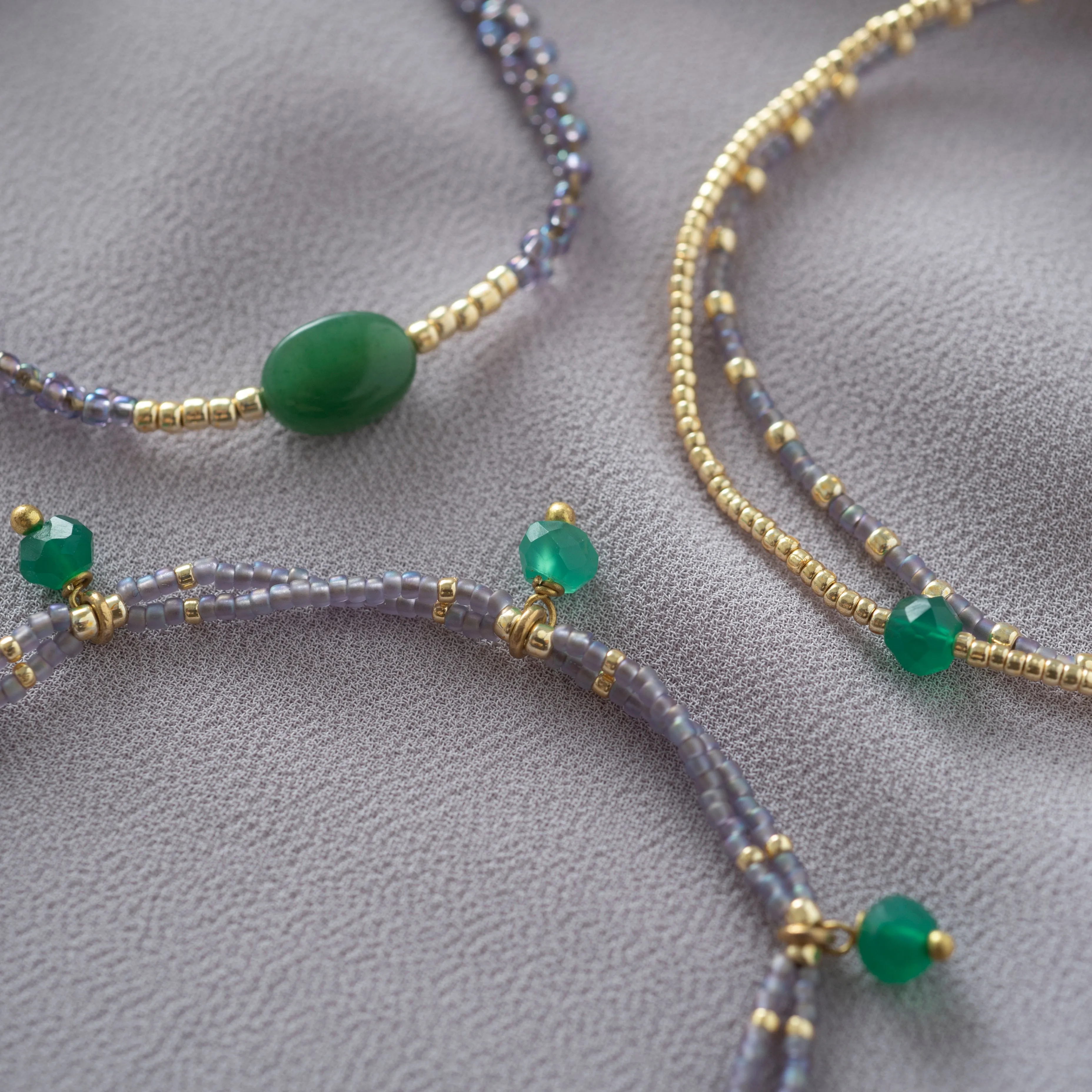 Emotion Aventurine Gold Bracelet - A Beautiful Story