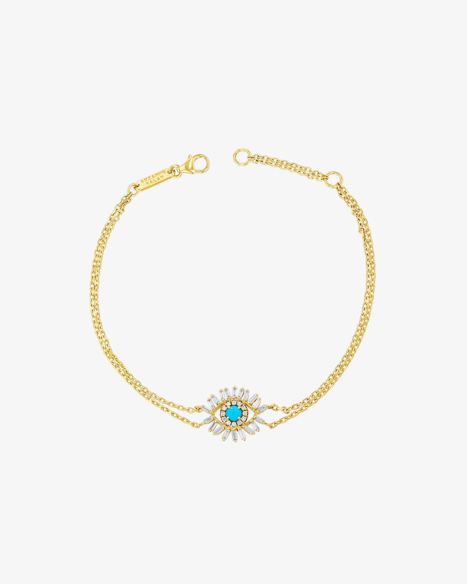 Evil Eye Mini Turquoise Bracelet