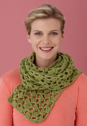 Flights of Fancy Scarf (Crochet) - Version 2