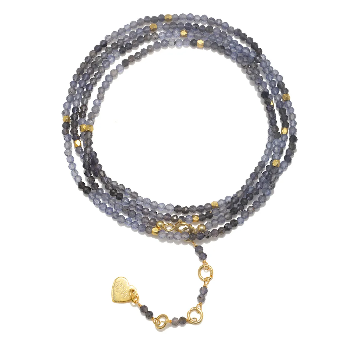 Gemstone Sparkle Wrap - Iolite