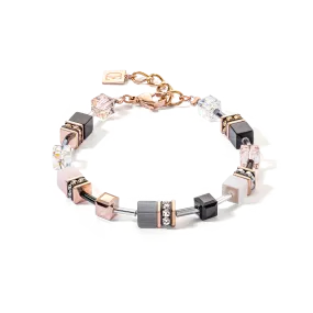 GeoCUBE® Iconic bracelet rose gold soft