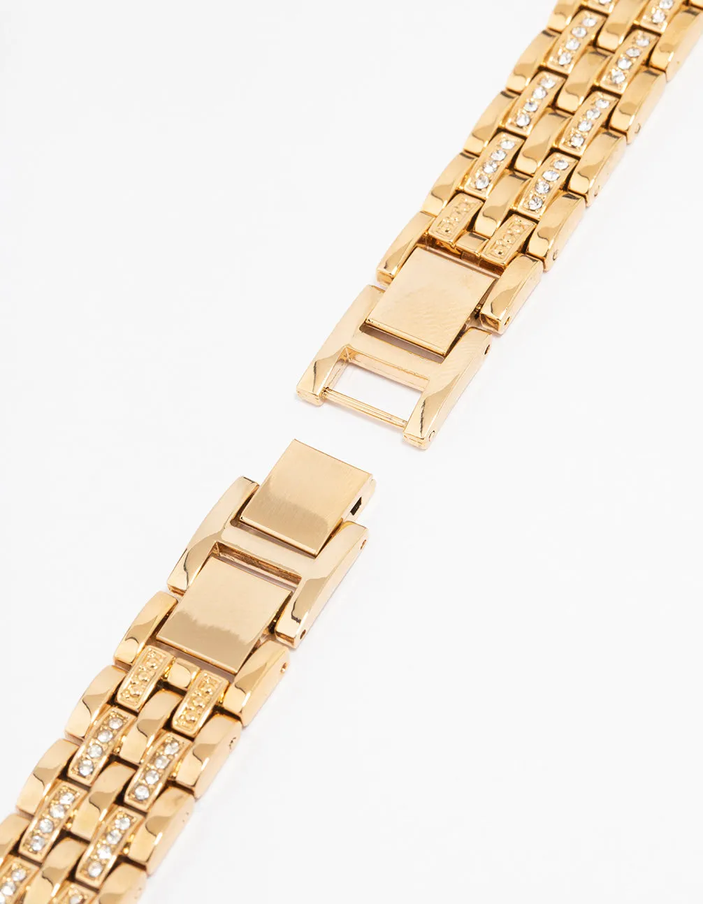 Gold Diamante Chain Watch Band 38/40/41 mm