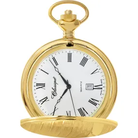 Gold Plated Pocket Watch – Elegant Design with Classic Charm