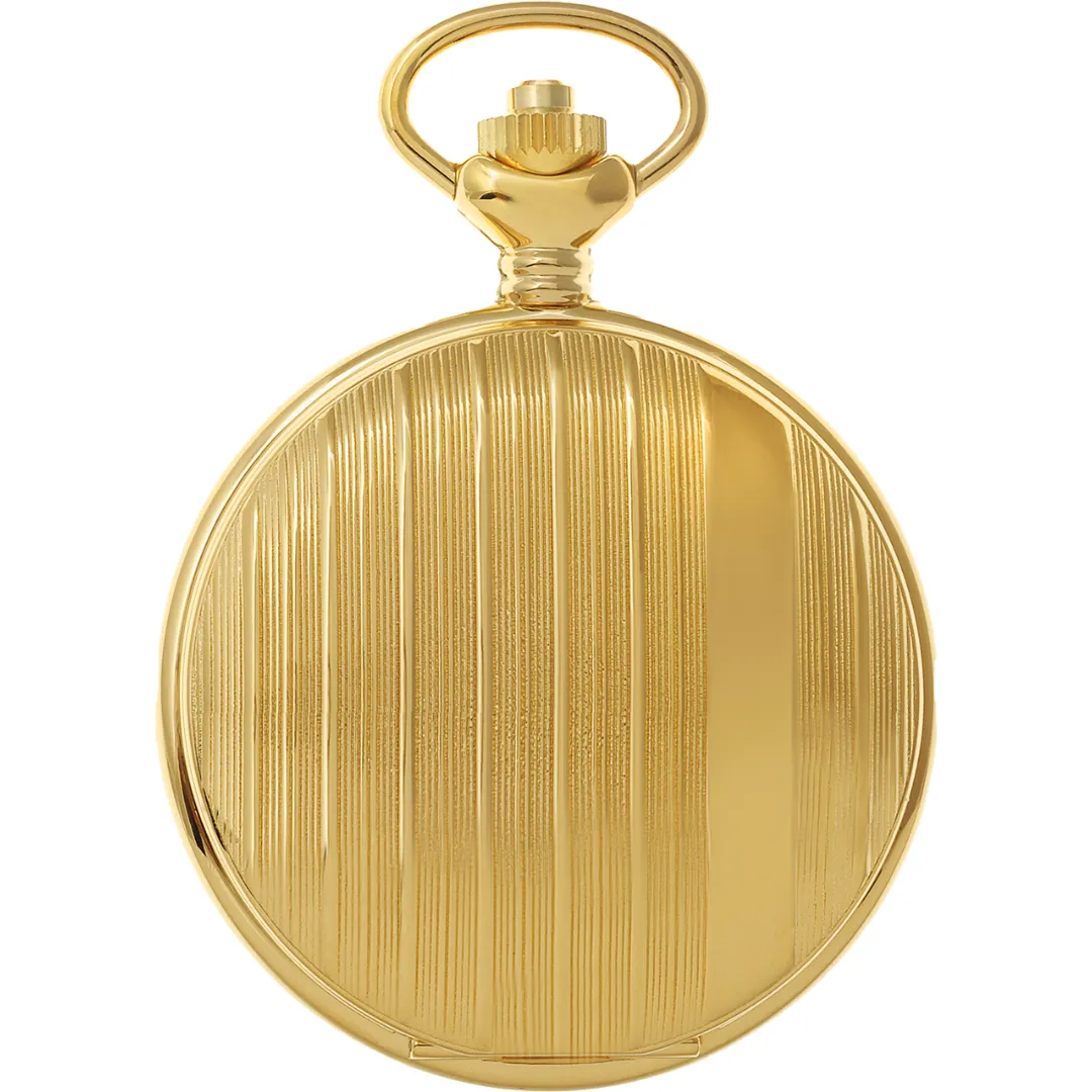 Gold Plated Pocket Watch – Elegant Design with Classic Charm