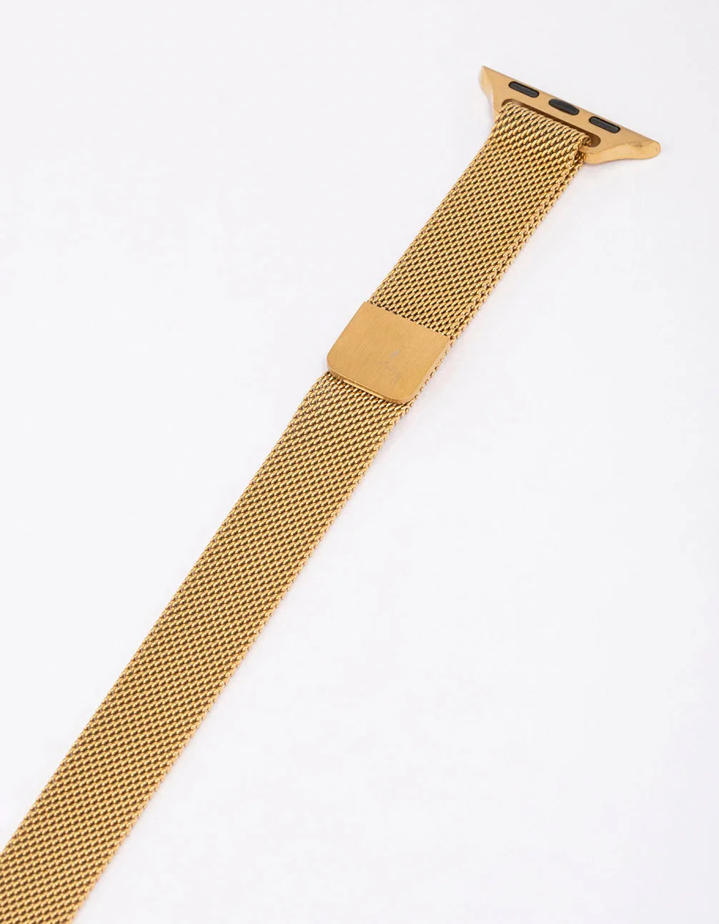 Gold Thin Mesh Watch Band 42/44/45mm