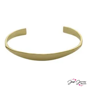 Halstead Tapered Brass Cuff Blank