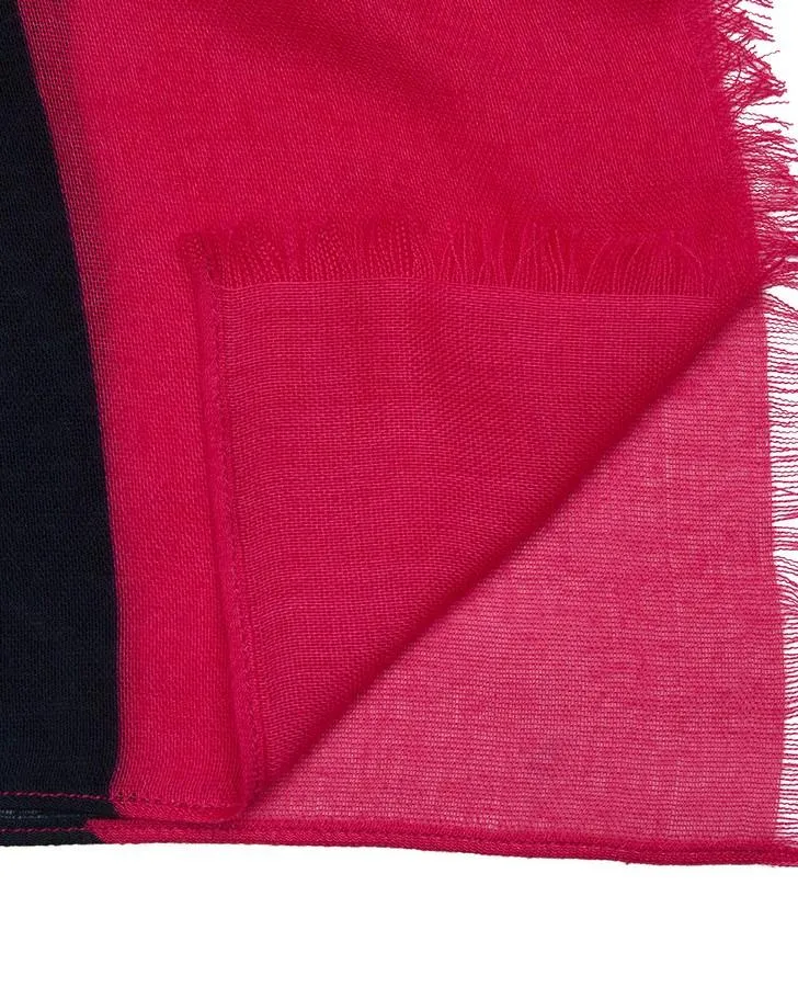 Hot Pink Stripe Scarf