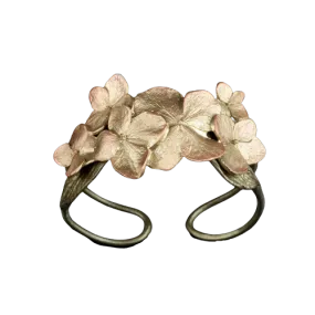 Hydrangea Cuff Bracelet