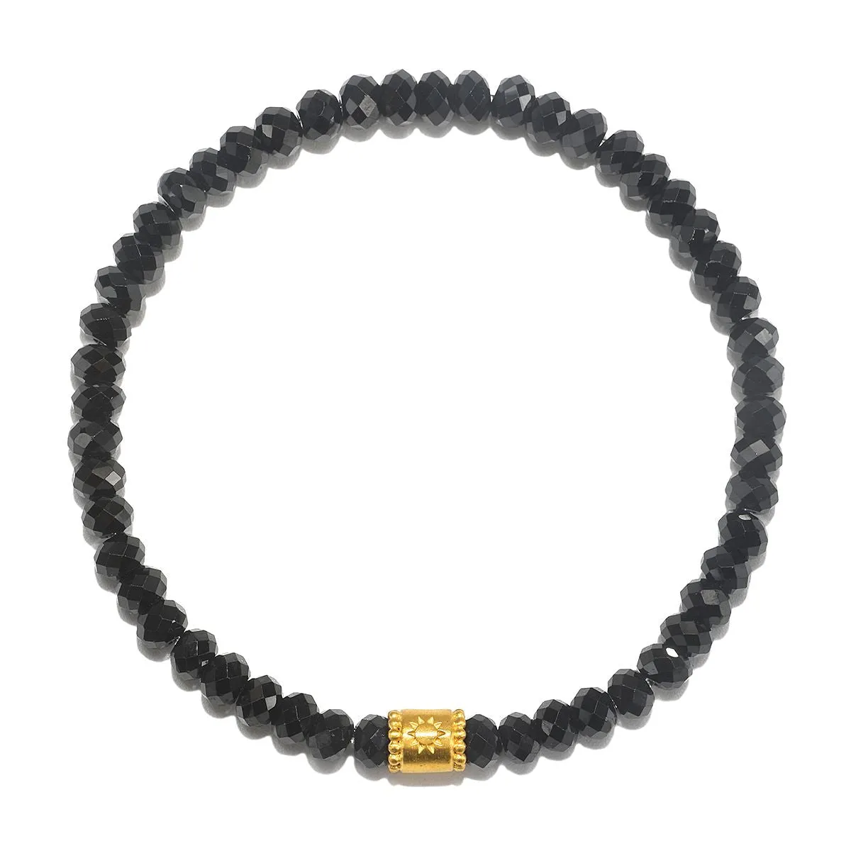 Ignite Inspiration Sun Black Spinel Gemstone Bracelet