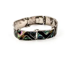 Inlay Mexican Abalone Bracelet