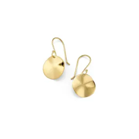 Ippolita 18K Yellow Gold Classico Mini Wavy Disc Earrings