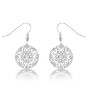 Iyanna Interlocking Circles Dangle Earrings | 1ct