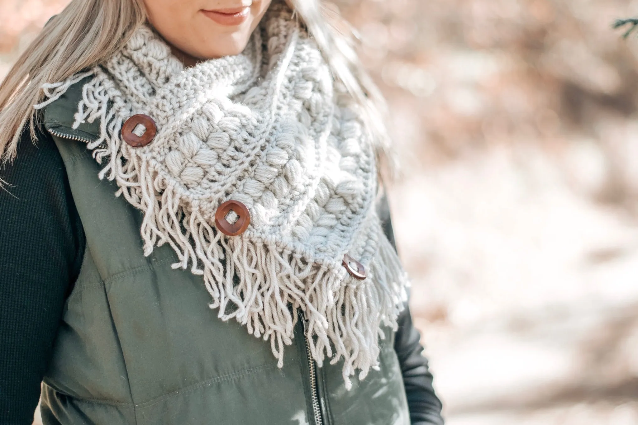 June Berry Cowl Crochet Pattern