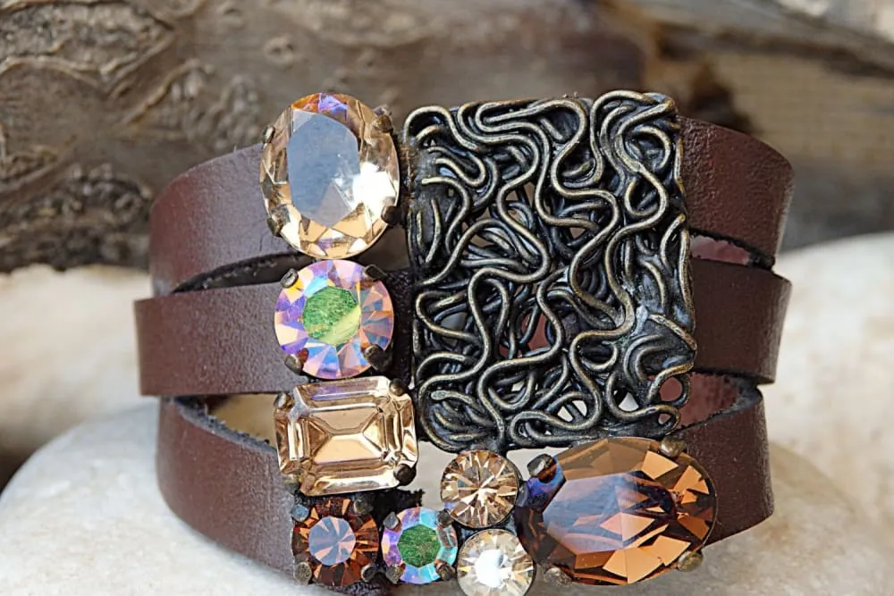 Leather Cuff Women