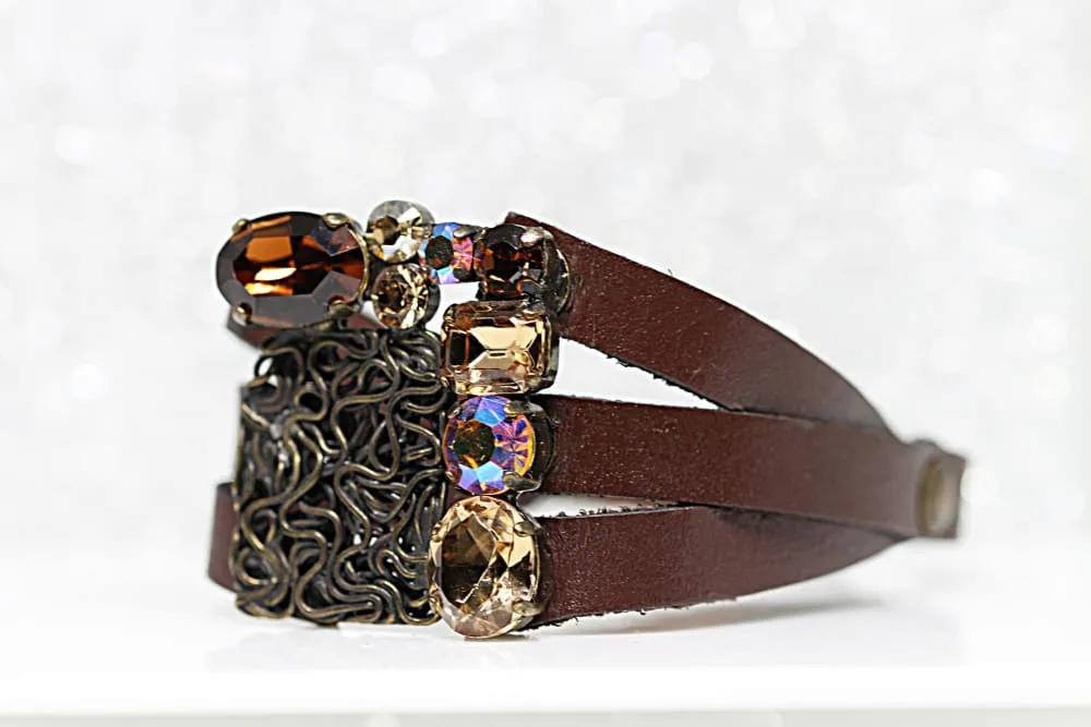 Leather Cuff Women