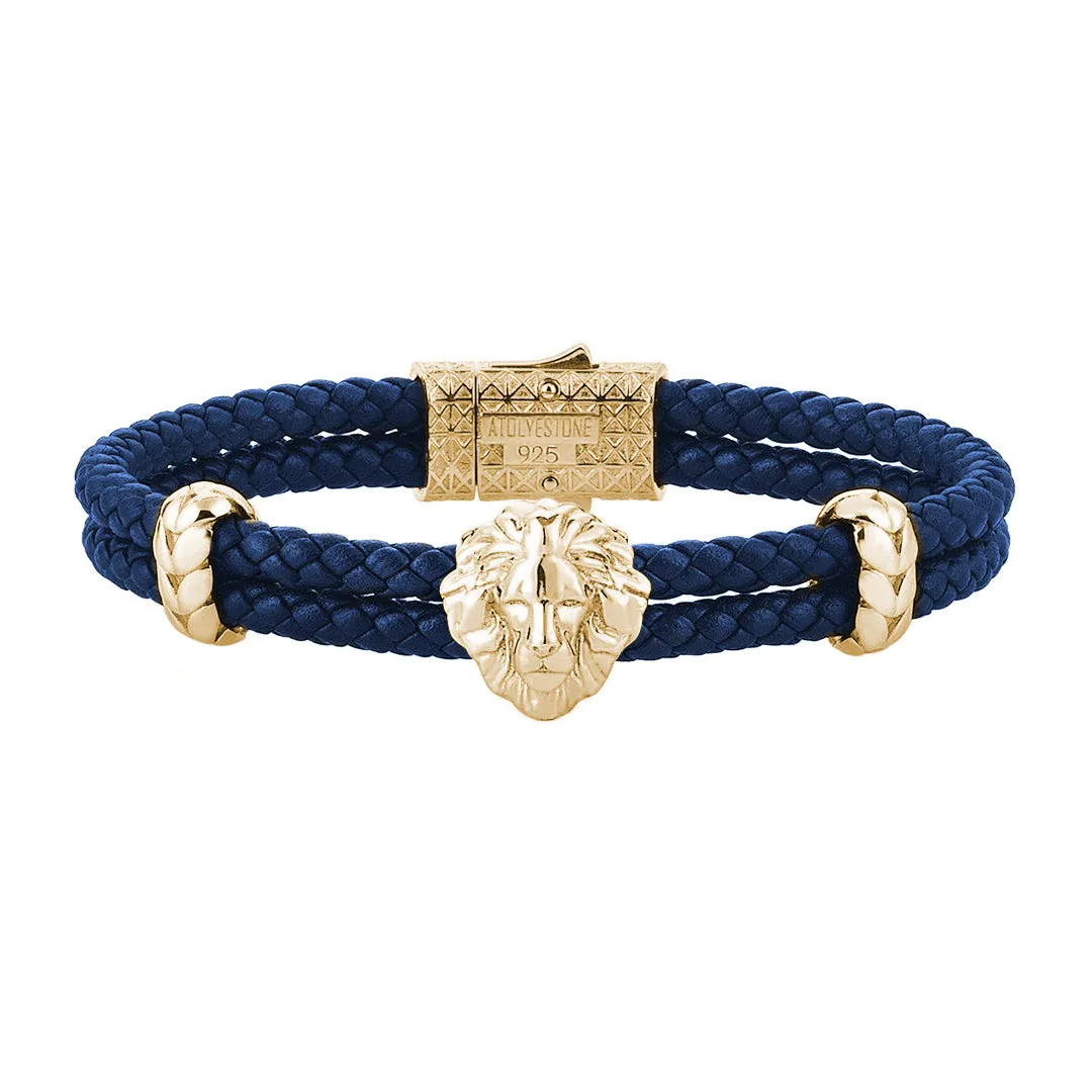 Leo Leather Bracelet & Leo Cuff Bundle