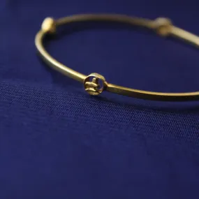 Lingam Bangle (Gold-plated)