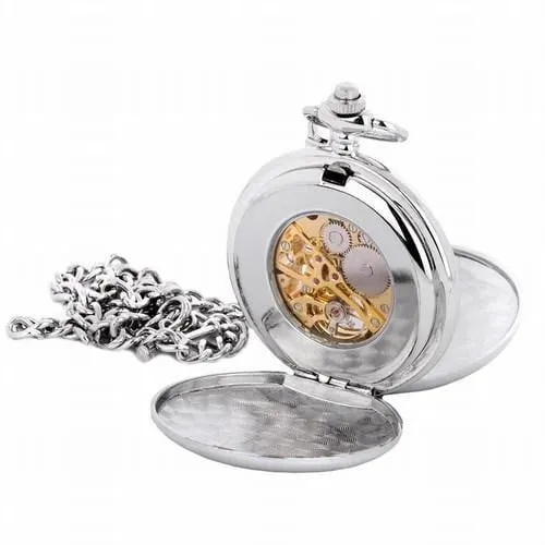 Mechanical Pocket Watch - Lion Rampant