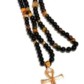 Men's Gold Ankh Necklace