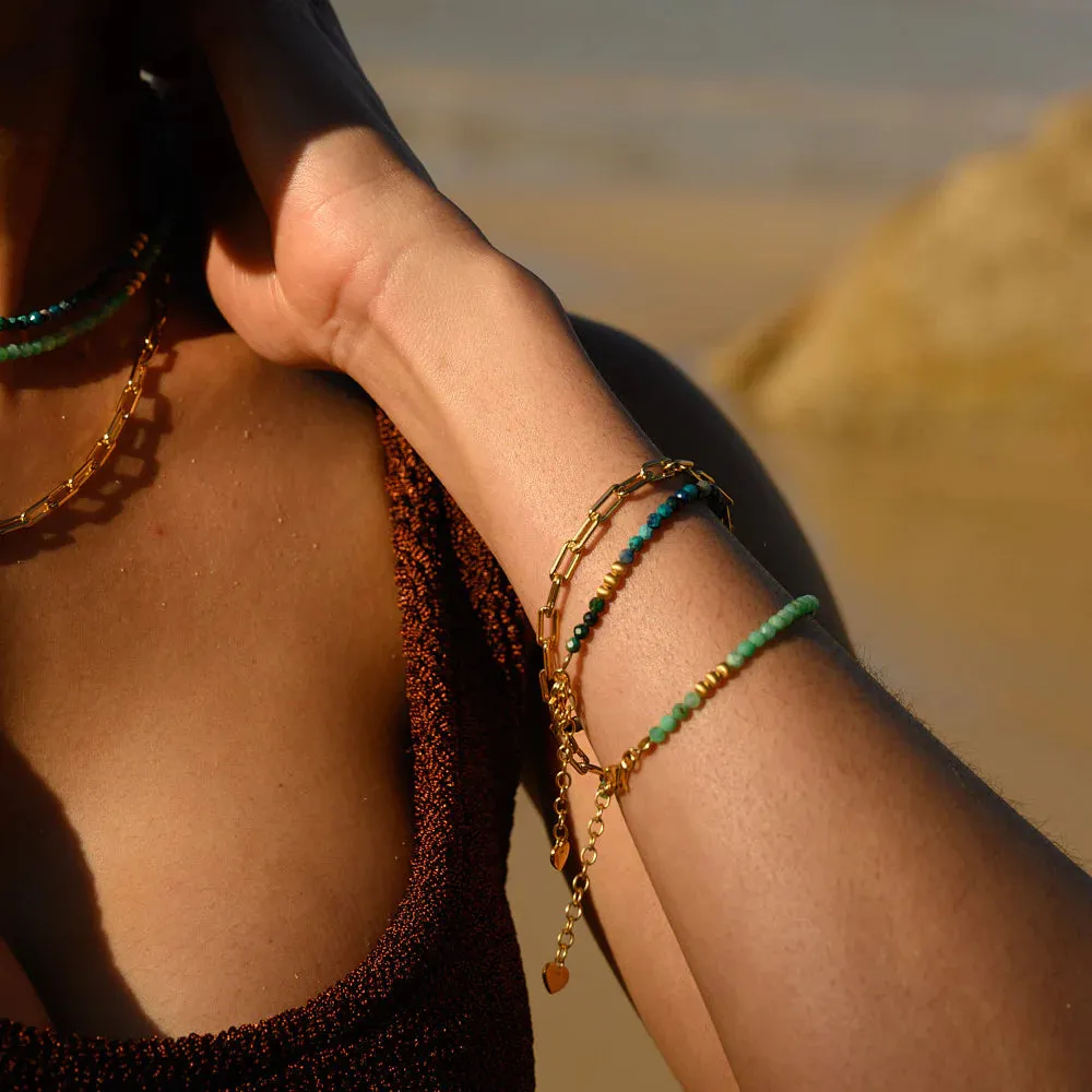 Mirage Bracelet | Chrysocolla