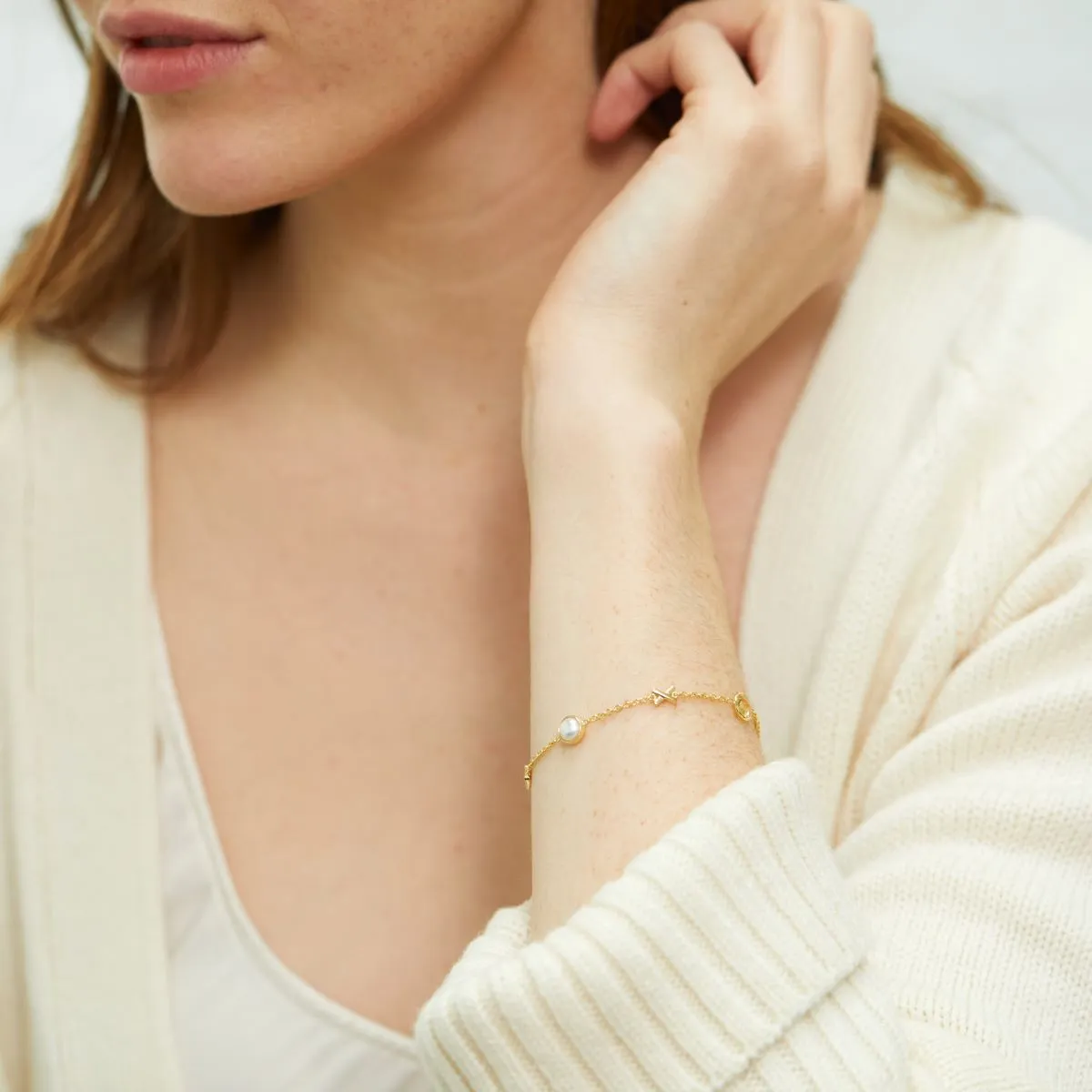 Miramar Power Up Gemstone & Gold Vermeil Bracelet