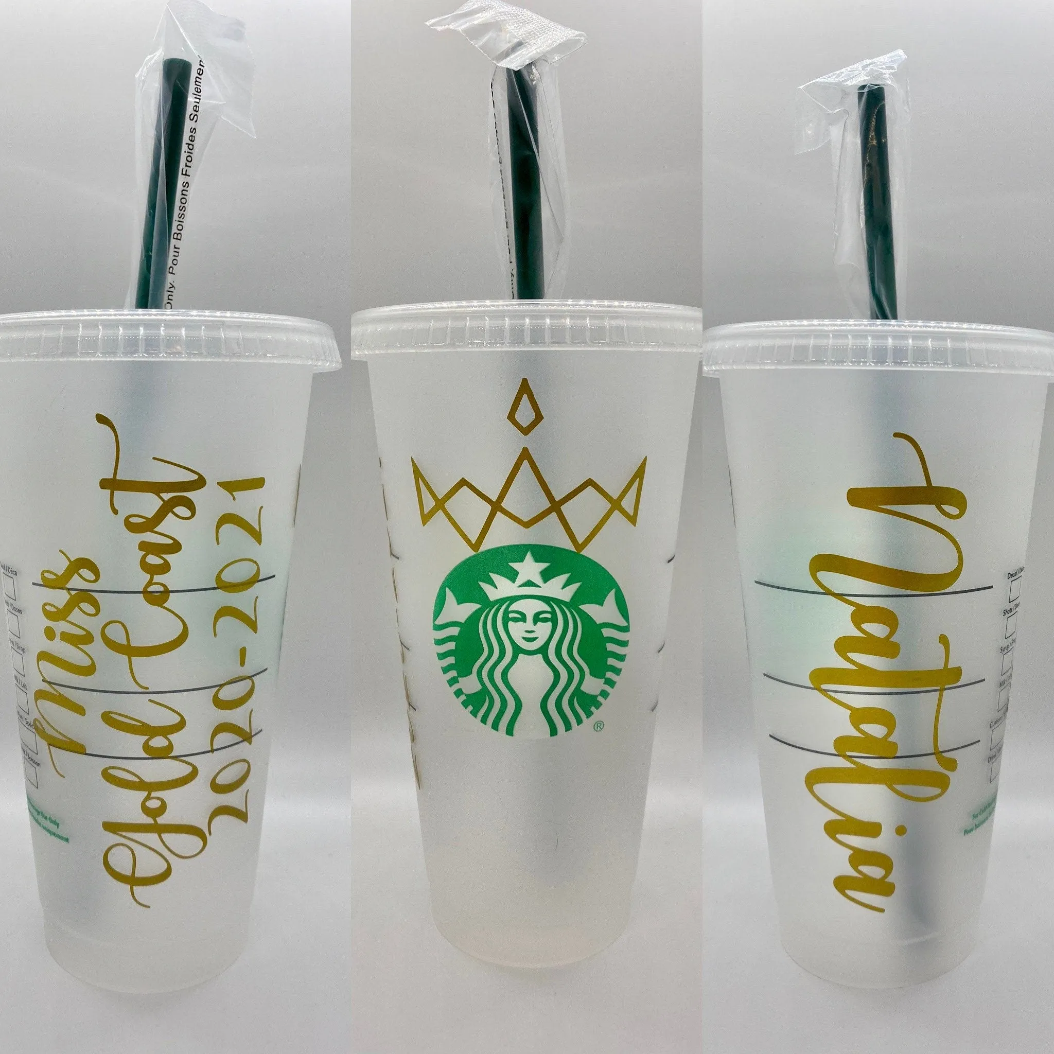 Miss America Starbucks Cup