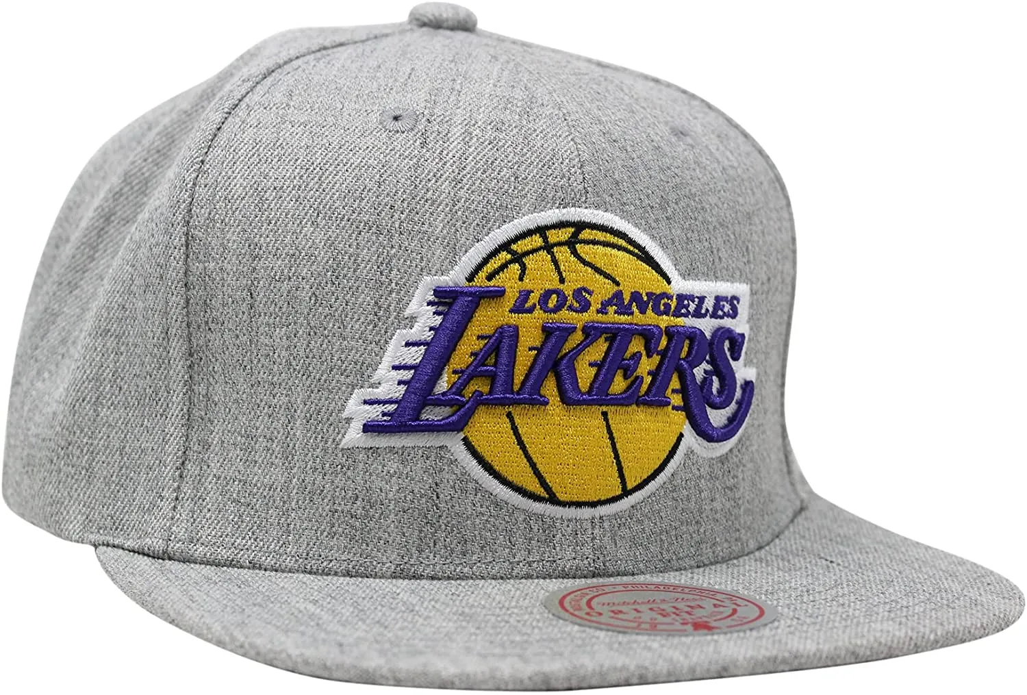 Mitchell & Ness Men's NBA Team Heather Snapback Cap