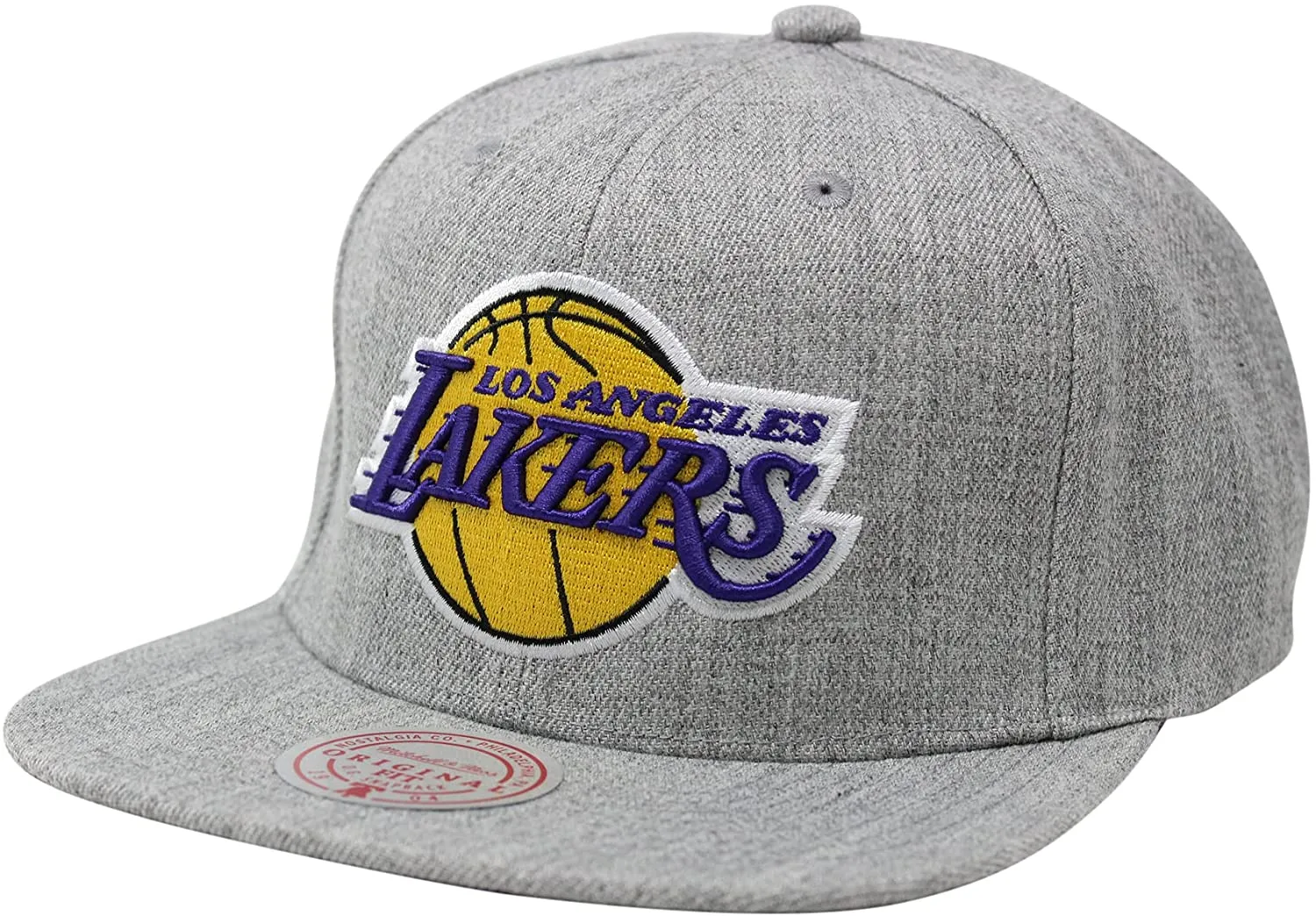 Mitchell & Ness Men's NBA Team Heather Snapback Cap