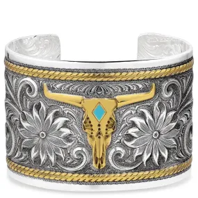 Montana Silversmiths Meadow Majesty Cuff Bracelet-BC1626RTG