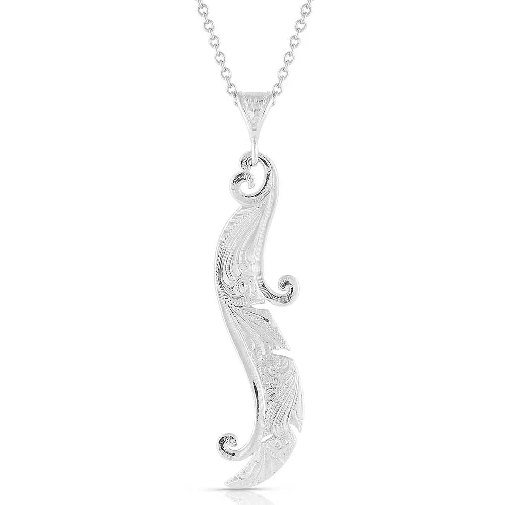 Montana Silversmiths® Women's Dreamweaver Feather Necklace