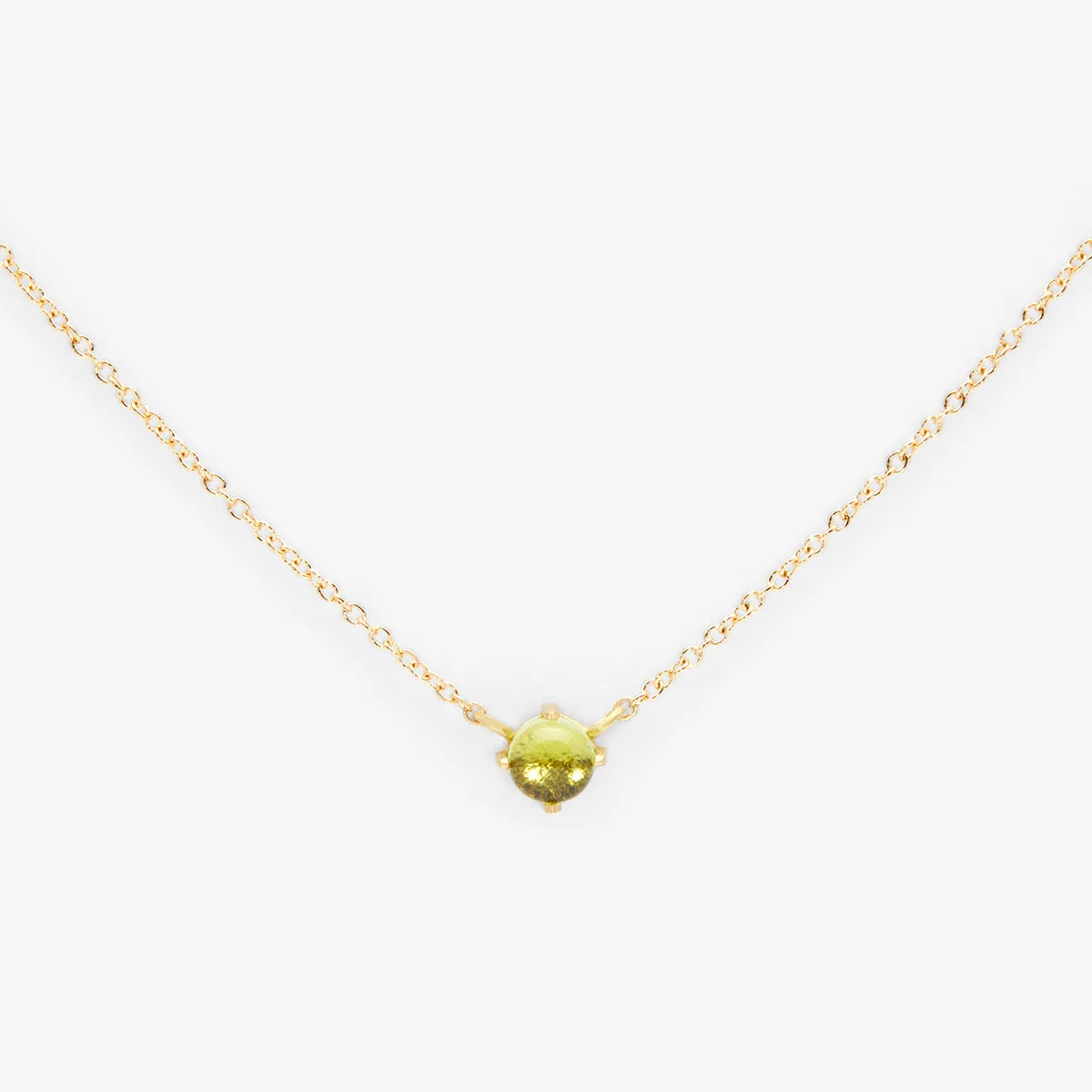 N5804PR | Peridot Wisp Necklace