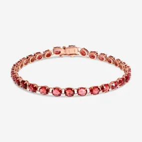 Nanis 18K Rose Gold Garnet Bracelet BI13-565